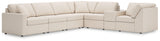 Furniture City Biloxi - Ashley Furniture - Modmax Sectional - RAF 7-Piece Sectional / Oyster - 92103S33