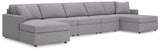 Furniture City Biloxi - Ashley Furniture - Modmax 5-Piece Double Chaise Sectional - 5-Piece Double Chaise Sectional - 92104S125