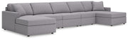 Furniture City Biloxi - Ashley Furniture - Modmax 5-Piece Double Chaise Sectional - 5-Piece Double Chaise Sectional - 92104S125