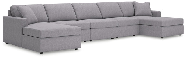 Furniture City Biloxi - Ashley Furniture - Modmax 5-Piece Double Chaise Sectional - 5-Piece Double Chaise Sectional - 92104S125