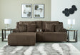 Furniture City Biloxi - Ashley Furniture - Top Tier Sectional - 3-Piece Sectional Chofa / Alloy - 92706S10
