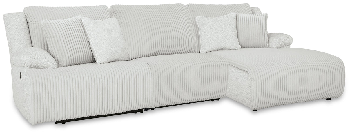 Furniture City Biloxi - Ashley Furniture - Top Tier Sectional - 3-Piece Sectional Chofa / Alloy - 92706S10