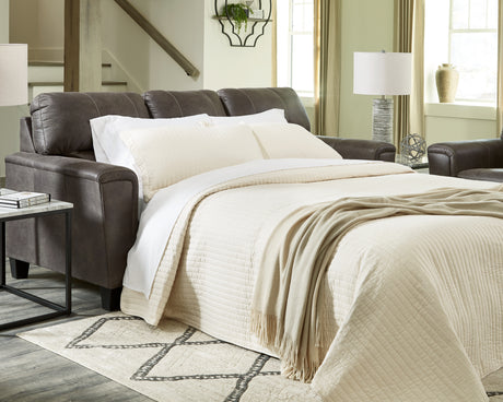 Furniture City Biloxi - Ashley Furniture - Navi Living Room - Sofa / Fossil - 9400438