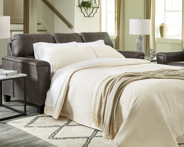 Furniture City Biloxi - Ashley Furniture - Navi Living Room - Sofa / Fossil - 9400438