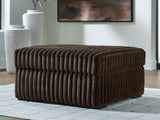 Furniture City Biloxi - Ashley Furniture - Midnight-Madness Living Room - Oversized Accent Ottoman / Chocolate - 9810408
