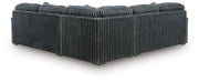 Furniture City Biloxi - Ashley Furniture - Midnight-Madness Sectional - LAF 3-Piece Sectional / Gunmetal - 98105S5