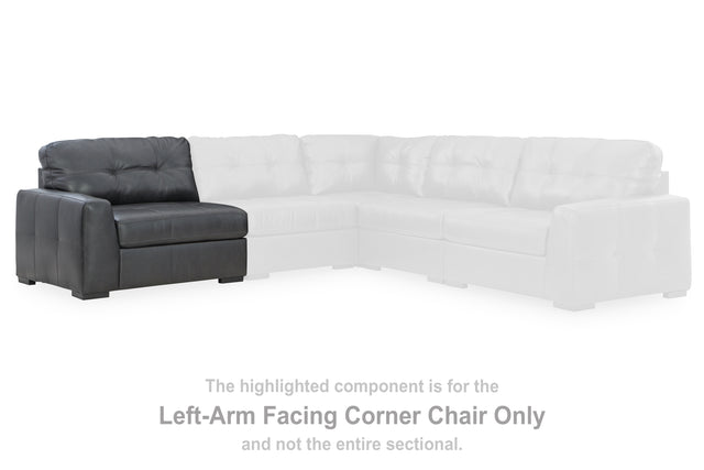 Furniture City Biloxi - Ashley Furniture - Brindley Pier Sectional - RAF 4-Piece Sectional / Fog - 99503S4
