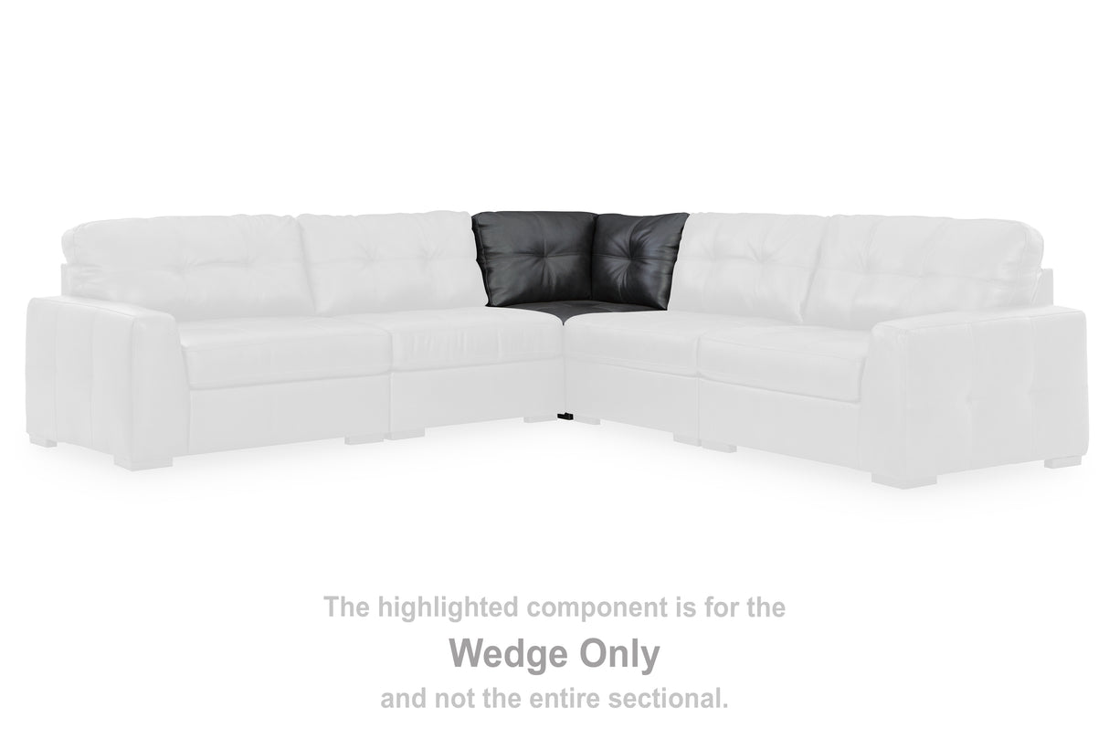 Furniture City Biloxi - Ashley Furniture - Brindley Pier Sectional - Wedge / Fog - 9950377
