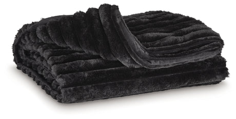 Furniture City Biloxi - Ashley Furniture - Alsonwell Throw (Set of 3) - Throw (3/CS) / Black - A1001083