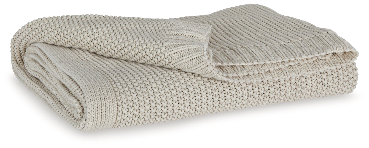 Furniture City Biloxi - Ashley Furniture - Gayelery Throw (Set of 3) - Throw (3/CS) / Sand - A1001084