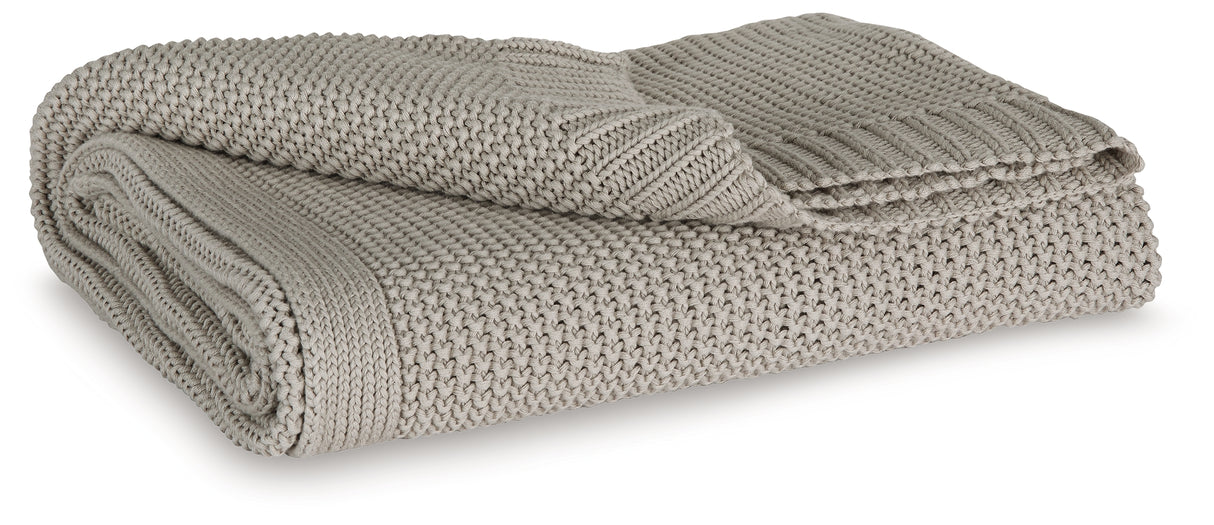 Furniture City Biloxi - Ashley Furniture - Gayelery Throw - Throw / Gray - A1001085T