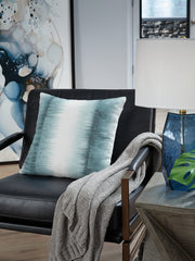 Furniture City Biloxi - Ashley Furniture - Elonwich Pillows - Pillow / Teal/White - A1001106P
