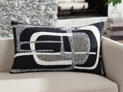 Furniture City Biloxi - Ashley Furniture - Gavrileigh Pillows - Pillow (4/CS) / Black/Gray/Ivory - A1001113