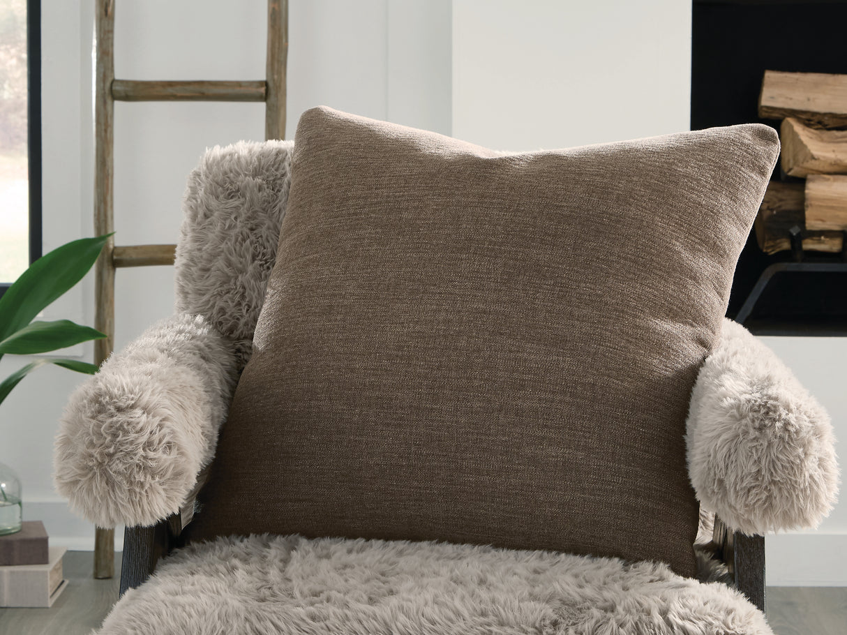 Furniture City Biloxi - Ashley Furniture - Brockbert Pillows - Pillow (4/CS) / Brown - A1001130