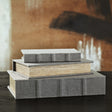 Furniture City Biloxi - Ashley Furniture - Jolina Box (Set of 3) - Box Set (3/CN) / Gray - A2000487