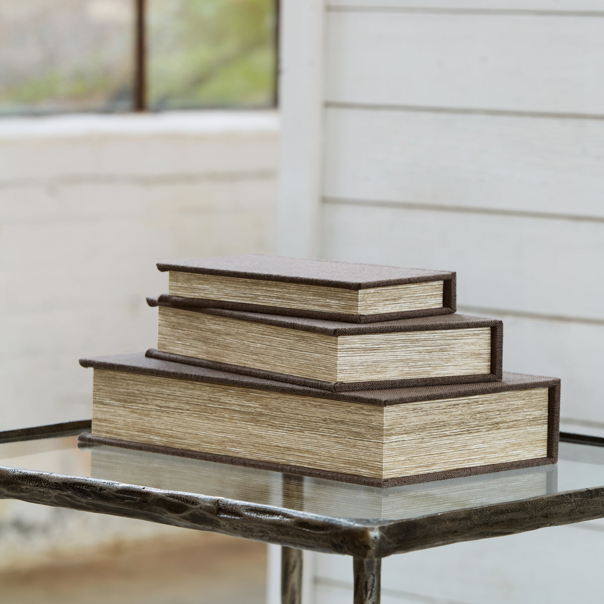 Furniture City Biloxi - Ashley Furniture - Jolina Box (Set of 3) - Box Set (3/CN) / Brown - A2000488