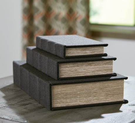 Furniture City Biloxi - Ashley Furniture - Jolina Box (Set of 3) - Box Set (3/CN) / Black - A2000489