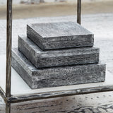 Furniture City Biloxi - Ashley Furniture - Keldy Box (Set of 3) - Box Set (3/CN) / Antique Pewter Finish - A2000491