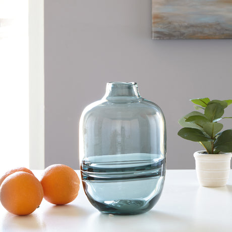 Furniture City Biloxi - Ashley Furniture - Lemmitt Vase - Vase / Amber - A2000541