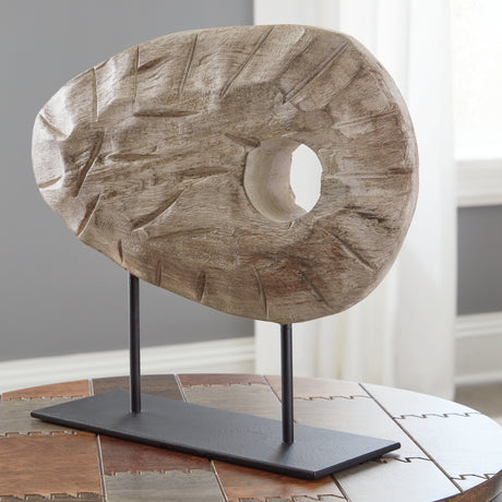 Furniture City Biloxi - Ashley Furniture - Dashburn Sculpture - Sculpture / Antique White/Black - A2000561