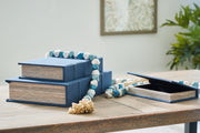Furniture City Biloxi - Ashley Furniture - Jolina Box Set (set of 3) - Box Set (3/CN) / Blue - A2000617