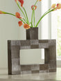 Furniture City Biloxi - Ashley Furniture - Wrengrove Vase - Vase / Antique Nickel Finish - A2000753