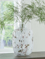 Furniture City Biloxi - Ashley Furniture - Keelton Vase - Vase / White/Taupe/Pink - A2000759