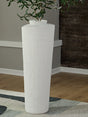 Furniture City Biloxi - Ashley Furniture - Flurinworth Vase - Vase / Cream - A2000769