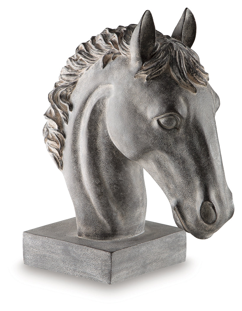 Furniture City Biloxi - Ashley Furniture - Carnlow Sculpture - Sculpture / Antique Black - A2000772
