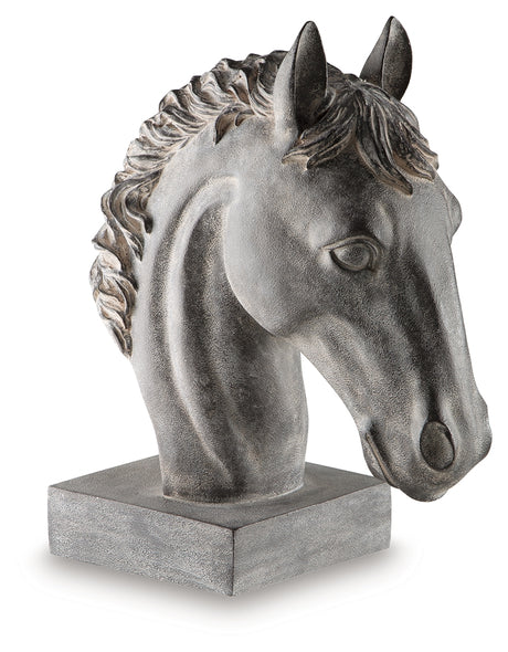 Furniture City Biloxi - Ashley Furniture - Carnlow Sculpture - Sculpture / Antique Black - A2000772