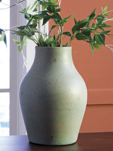 Furniture City Biloxi - Ashley Furniture - Baychester Vase - Vase / Antique Green - A2000806