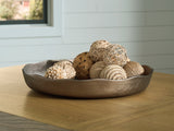Furniture City Biloxi - Ashley Furniture - Wallmen Tray - Tray / Champagne Gold Finish - A2000817