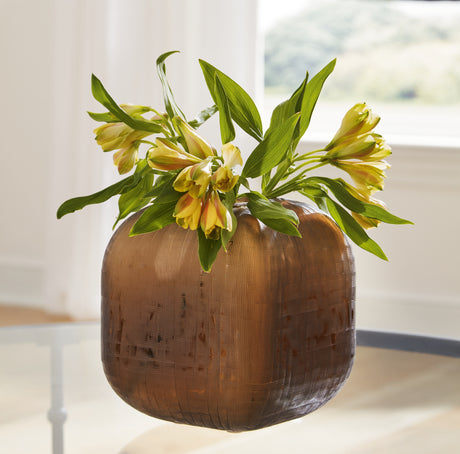 Furniture City Biloxi - Ashley Furniture - Capard Vase - Vase / Brown - A2900003