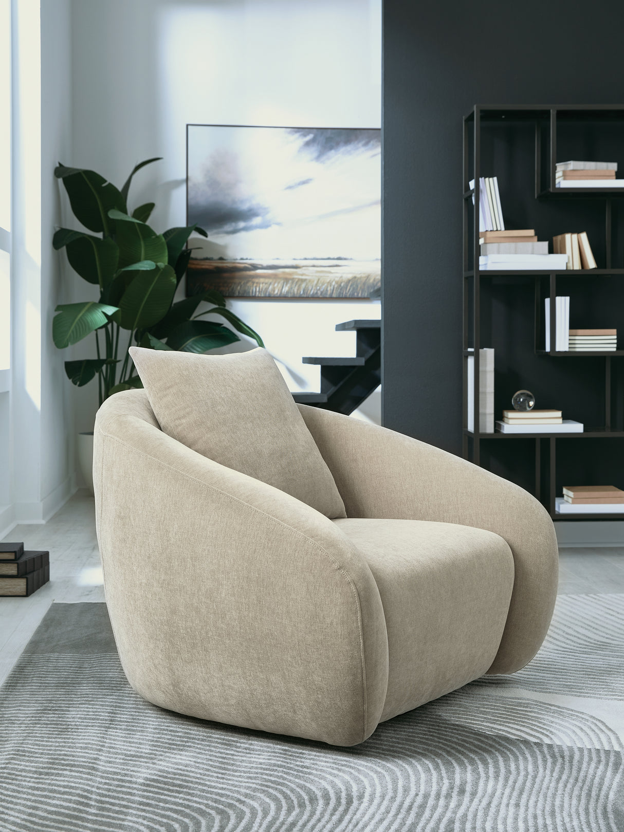 Furniture City Biloxi - Ashley Furniture - Yahya Swivel Accent Chair - Swivel Accent Chair - A3000782