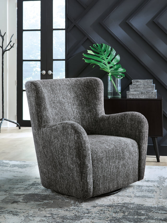 Furniture City Biloxi - Ashley Furniture - Rowenburg Swivel Glider Accent Chair - Swivel Glider Accent Chair - A3000796