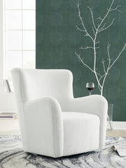 Furniture City Biloxi - Ashley Furniture - Rowenburg Swivel Glider Accent Chair - Swivel Glider Accent Chair / Cream - A3000797
