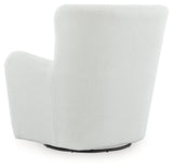 Rowenburg Swivel Glider Accent Chair