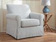 Furniture City Biloxi - Ashley Furniture - Searcy Swivel Glider Accent Chair - Swivel Glider Accent Chair - A3000853