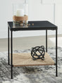 Furniture City Biloxi - Ashley Furniture - Minrich Accent Table - Accent Table / Black/Natural - A4000591