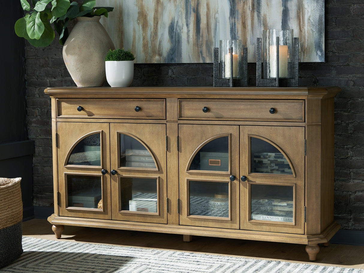 Furniture City Biloxi - Ashley Furniture - Barlomore Accent Cabinet - Accent Cabinet / Brown - A4000597