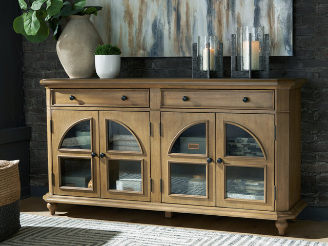 Furniture City Biloxi - Ashley Furniture - Barlomore Accent Cabinet - Accent Cabinet / Brown - A4000597