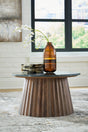 Furniture City Biloxi - Ashley Furniture - Ceilby Accent Coffee Table - Accent Cocktail Table / Black/Brown - A4000601