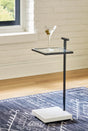 Furniture City Biloxi - Ashley Furniture - Mannill Accent Table - Accent Table / Black/White - A4000630