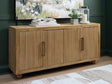Furniture City Biloxi - Ashley Furniture - Niam Accent Cabinet - Accent Cabinet / Light Antique Beige - A4000684
