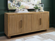 Furniture City Biloxi - Ashley Furniture - Niam Accent Cabinet - Accent Cabinet / Light Antique Beige - A4000684