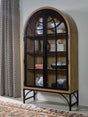 Furniture City Biloxi - Ashley Furniture - Gwenwich Accent Cabinet - Accent Cabinet / Natural/Black - A4000704