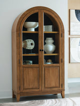 Furniture City Biloxi - Ashley Furniture - Dagandale Accent Cabinet - Accent Cabinet / Natural/Black - A4000705
