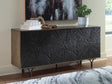 Furniture City Biloxi - Ashley Furniture - Lavinmont Accent Cabinet - Accent Cabinet / Multi Brown - A4000710
