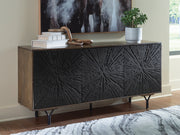 Furniture City Biloxi - Ashley Furniture - Lavinmont Accent Cabinet - Accent Cabinet / Multi Brown - A4000710