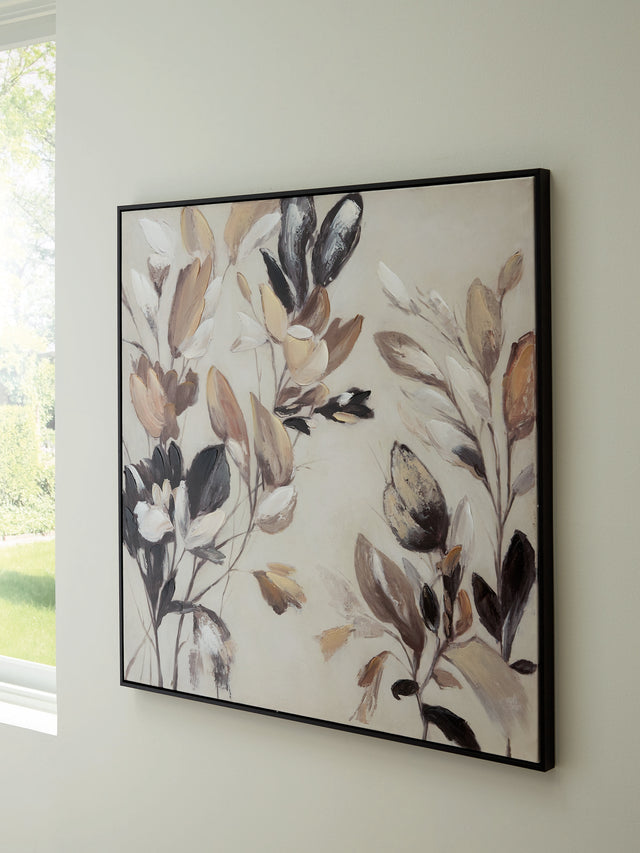 Furniture City Biloxi - Ashley Furniture - Trulow Wall Decor - Wall Art / Tan/Brown/Black - A8000504